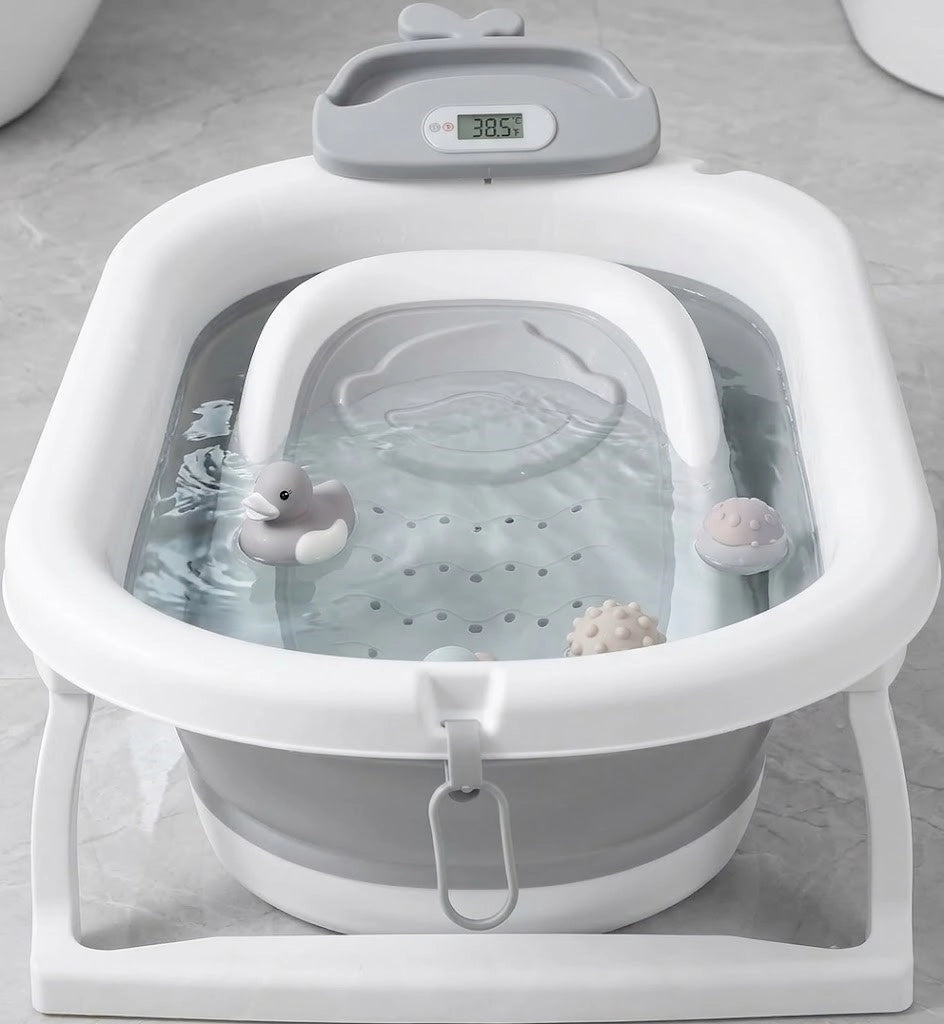 Baignoire Bébé Pliable Buly (Feuille) de face