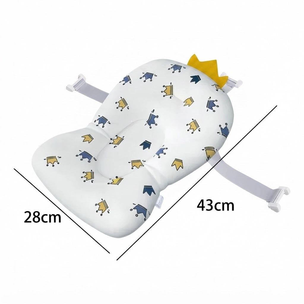 Coussin de bain bébé antidérapant (Couronne)