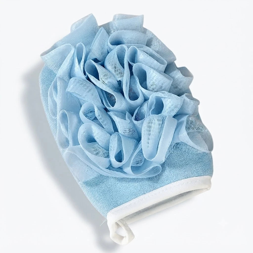 Gant de Bain Bébé Nuage bleu