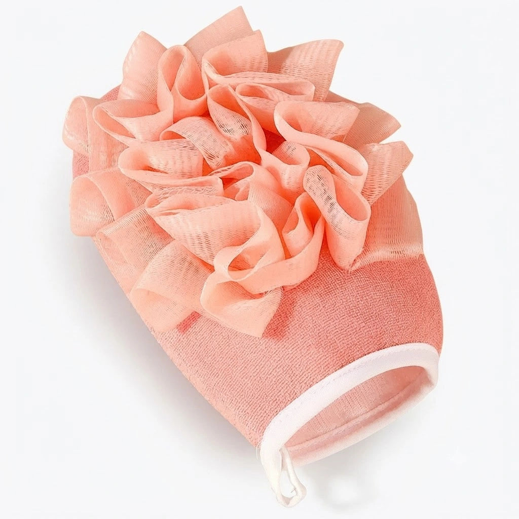 Gant de Bain Bebe Nuage rose studio