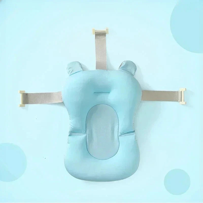 Grande Baignoire Bébé Pliable avec Support et Système d'Évacuation - Luna Vert